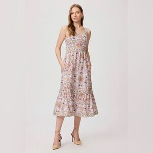 NWT Size 4 - Paige Fiori Linen/Cotton Dress